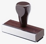 Rubber Stamp 1" Width